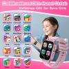 Kids Smart Watch Gift for Girls Age 5-12, 39 Games HD Touch Screen Watches with Video Camera Music Player Pedometer Flashlight 12/24 hr Educational Toys Birthday Gifts for Girls Ages 7 8 9 10 view 2