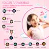 Kids Smart Watch Gift for Girls Age 5-12, 39 Games HD Touch Screen Watches with Video Camera Music Player Pedometer Flashlight 12/24 hr Educational Toys Birthday Gifts for Girls Ages 7 8 9 10 view 4