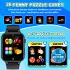 Cosjoype Smart Watch for Kids with 26 Puzzle Games HD Touchscreen Camera Video Music Player Habit Tracking Pedometer Alarm Flashlight 12/24 hr Educational Toys Birthday Gift for Girls Boys Ages 8 9 10 view 4