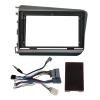 9 inch Car Radio Fascia Panel for Honda Civic 2012-2015 Stereo Frame Cable view 1