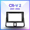 9 inch Car Radio Fascia Panel for Honda CR-V 2 CRV 2001-2006 Stereo Frame view 2