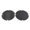 Liru Motorcycle Iron Mesh Speaker Grills, Rear Speaker Grille Cover for Harley Touring FLHTCU, FLHTCUL, FLHTK with speakers 14-later, Black view 1