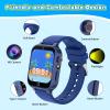 Cosjoype Upgrade Kids Smart Watch for Kids with 39 Puzzle Games HD Camera Video MP3 Player Habit Tracking Pedometer Flashlight 12/24 hr Kid Watches Gift for 4-12 Year Old Boys Toys for Kid view 2