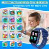 Cosjoype Upgrade Kids Smart Watch for Kids with 39 Puzzle Games HD Camera Video MP3 Player Habit Tracking Pedometer Flashlight 12/24 hr Kid Watches Gift for 4-12 Year Old Boys Toys for Kid view 3