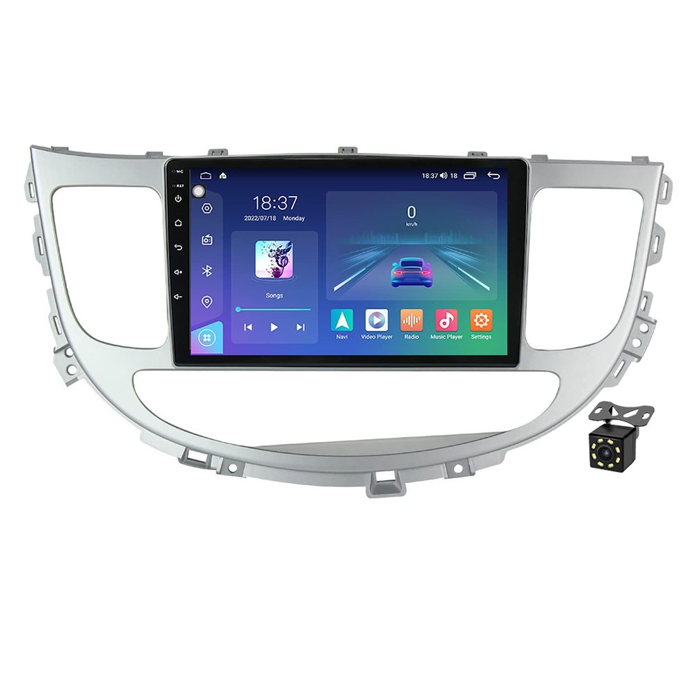 2K Screen Android 12 Autoradio Car Stereo for Hyundai Rohens Genesis Coupe 2008-2013 Navigation GPS Car Radio Media Player with BT5.1 Carplay SWC 4G WiFi FM RDS DSP,M6 pro/4+64g/9"