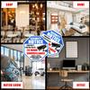 GOLEEX Pack 9 Pcs Security Notice Stickers Protected by Video Surveillance Bumper Sticker Outdoor Window Automotive Exterior Decals Audio Recorded Monitored Labels Home Decoration view 4