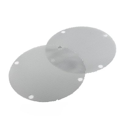 LIRU Motorcycle Iron Mesh Speaker Grills,Rear Speaker Grille Cover for Harley Touring FLHTCSE,EFI FLHTCI,FLHTC,EFI FLHTI,FLHT,FLHTCU,Chrome