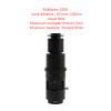 RADHAX Microscope Kit Industrial Adjustable Zoom CS C Mount Lens, HD Video Microscope Camera Lens, 100X 120X 130X 160X 200X 300X 320X 360X 500X 600X Microscope Lens Adapters (Color : 320X) view 2
