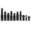 RADHAX Microscope Kit Industrial Adjustable Zoom CS C Mount Lens, HD Video Microscope Camera Lens, 100X 120X 130X 160X 200X 300X 320X 360X 500X 600X Microscope Lens Adapters (Color : 320X) view 3