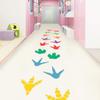 1 Set Nursery Guide Wall Stickers Feet Cutouts Floor Decor Tracks Playroom Kids Classroom Party Removable for Decoration Decal Decals Footprint Kids Room Decor view 3