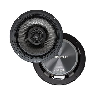 Alpine HDZ-65 Status Hi-Res 6.5 Coaxial Speaker Set, Pair