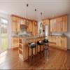 Quicklock RTA (Ready-to-Assemble) 30" Tall Wall Kitchen Cabinets - Shaker Style | 100% Hardwood | Made in America | Soft Close Hardware (Rustic Hickory, .75" D x 3" W x 30" H Filler) view 2