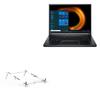 BoxWave Stand and Mount Compatible with Acer ConceptD 5 (CN516-72G) - Pocket Aluminum Stand 3-in-1, Portable Multi Angle Viewing Riser - Metallic Silver view 1