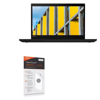 BoxWave Screen Protector Compatible with Lenovo ThinkPad T14 (20XK) - ClearTouch Anti-Glare (2-Pack), Anti-Fingerprint Matte Film Skin