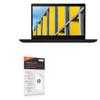 BoxWave Screen Protector Compatible with Lenovo ThinkPad T14 (20XK) - ClearTouch Anti-Glare (2-Pack), Anti-Fingerprint Matte Film Skin view 1