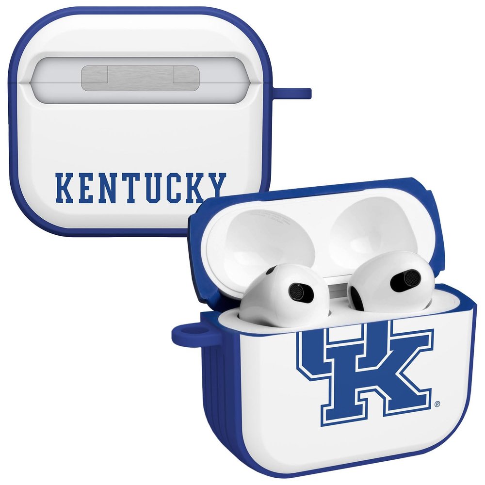 Affinity Bands Kentucky Wildcats HDX Case Cover Compatible with Apple AirPods Pro 1 & 2 (Classic White)