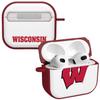 Affinity Bands Wisconsin Badgers HDX Case Cover Compatible with Apple AirPods Gen 3 (Classic Crimson) view 1