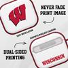 Affinity Bands Wisconsin Badgers HDX Case Cover Compatible with Apple AirPods Gen 3 (Classic Crimson) view 2