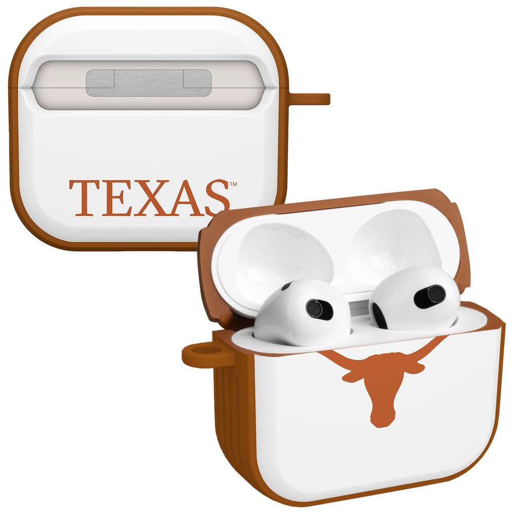 Affinity Bands Texas Longhorns HDX Case Cover Compatible with Apple AirPods Gen 3 (Classic Burnt Orange)