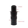 Microscope Kit Adjustable 300X 200X 180X 130X 120X Zoom C-Mount Lens 0.7X~4.5X Magnification 25mm for H_DMI USB Industry Video Microscope Camera Microscope Lens Adapters (Color : 120X) view 2