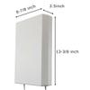 WiFiX Blaster 5G Hotspot and Home Internet High Power 2x2 MIMO Antenna | 5G & LTE | Dual Type N Female Connectors | 600MHz - 4000MHz Wide Band | 10dBi Max Gain | Directional Flat Panel Design view 3