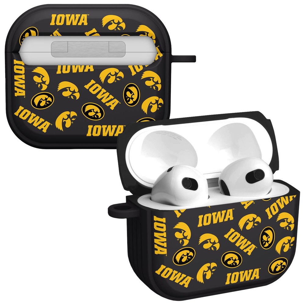 Affinity Bands Iowa Hawkeyes HDX Case Cover Compatible with Apple AirPods Gen 3 (Select)