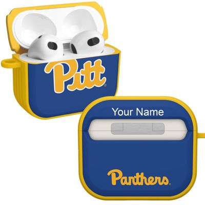 Affinity Bands Pittsburgh Panthers HDX Custom Name Case Cover Compatible with Apple AirPods Gen 3 (Classic)
