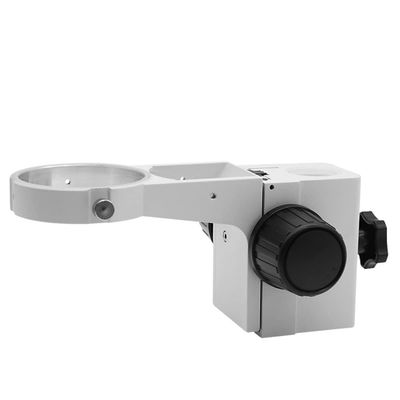 Microscope Kit 76mm Diameter Zoom Stereo Microscopes Holder Adjustable Bracket Stand 25mm Rod Bar Pillar, for Binocular Trinocular Microscopio Microscope Lens Adapters (Color : 76mm White Holder)