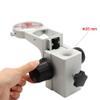 Microscope Kit 76mm Diameter Zoom Stereo Microscopes Holder Adjustable Bracket Stand 25mm Rod Bar Pillar, for Binocular Trinocular Microscopio Microscope Lens Adapters (Color : 76mm White Holder) view 3