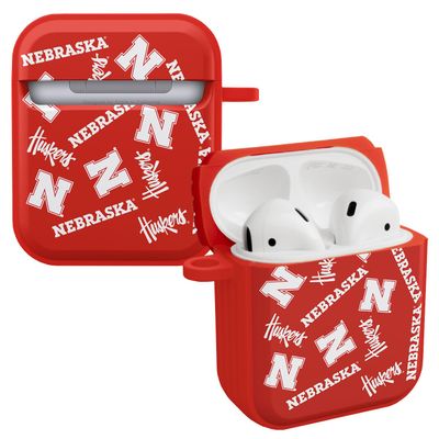 Affinity Bands Nebraska Huskers HDX Case Cover Compatible with Apple AirPods Gen 1 & 2 (Select)