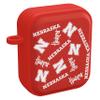 Affinity Bands Nebraska Huskers HDX Case Cover Compatible with Apple AirPods Gen 1 & 2 (Select) view 3