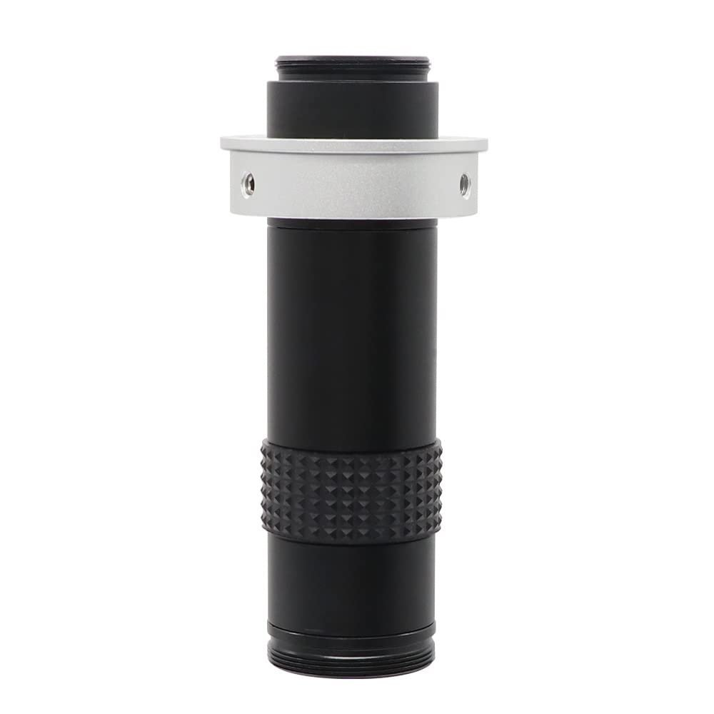 Microscope Kit Continuous Zoom High Coverage Distance C-Mount Lens 1X - 120X 15:1 for CCD CMOS Industry Industrial Video Microscope Camera Lens Microscope Lens Adapters (Color : 40mm)