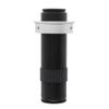 Microscope Kit Continuous Zoom High Coverage Distance C-Mount Lens 1X - 120X 15:1 for CCD CMOS Industry Industrial Video Microscope Camera Lens Microscope Lens Adapters (Color : 40mm) view 1