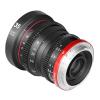 Meike 35mm T2.2 Large Aperture Manual Focus Low Distortion APS-C S35 Format 6K Mini Prime Cine Lens Compatible with Canon RF Mount Cameras EOS R RP R5 R6 R7 R10 R50 C70 Komodo view 3