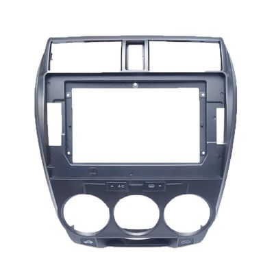10.1 inch Car Radio Fascia Panel for Honda City Manual AC 2008-2011 Frame