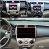 10.1 inch Car Radio Fascia Panel for Honda City Manual AC 2008-2011 Frame view 2