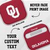 Affinity Bands Oklahoma Sooners HDX Custom Name Case Cover Compatible with Apple AirPods Gen 3 (Classic) view 2