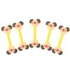 Angoily 5pcs Cartoon Earphone Holder for Headphone Cord Organization Cable Fasteners Cute Design for Use Yellow view 3