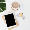 Angoily 5pcs Cartoon Earphone Holder for Headphone Cord Organization Cable Fasteners Cute Design for Use Yellow view 4