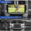 Android 13 Car Stereo for Toyota 4Runner 2014-2019 with Wireless CarPlay Android Auto,10.33 inch Touch Screen Bluetooth GPS WiFi DSP 4G RAM 64G ROM Silvery White Head Unit view 2