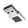 MOOKEENONE 1*Metallic USB Fingerprint Reader for Windows 8/10/11 (Windows 10/11 Driver-Free), Security Key Biometric Scanner Sensor Dongle Module for Instant Acess, Password-Free Login view 1