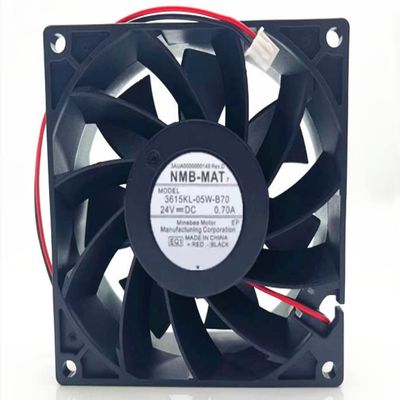 3615KL-05W-B70 24V 0.7A 92X92X38MM 2-Wire Cooling Fan