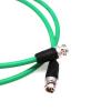 ZBLZGP 12G HD SDI Video Coaxial Cable for 4K Video SmallHD Atomos Monitor Camera BNC to BNC Male Blackmagic 75 ohm Coaxial Shielded view 3