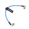 ZBLZGP 12G HD SDI 75 Ohm Video Coaxial Cable Neutrik Right Angle BNC to Right Angle BNC Male for 4K Video Camera view 4