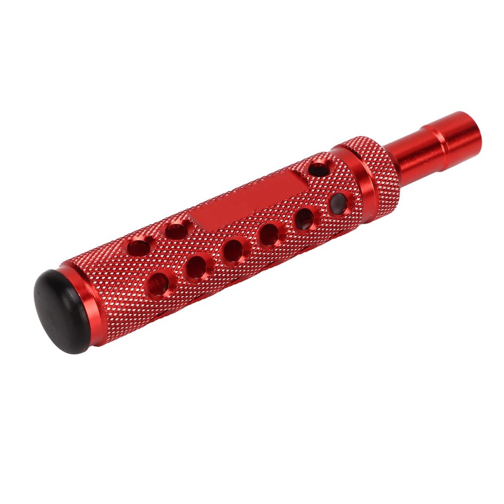 SPYMINNPOO Nut Drivers Bit Set, RC Hex Socket Labor Saving Aluminium Alloy 7mm RC Car Tools for 1:10 for RC Model Cars (Red)