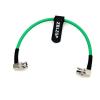 ZBLZGP 12G HD SDI 75 Ohm Video Coaxial Cable Neutrik Right Angle BNC to Right Angle BNC Male for 4K Video Camera view 2