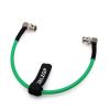 ZBLZGP 12G HD SDI 75 Ohm Video Coaxial Cable Neutrik Right Angle BNC to Right Angle BNC Male for 4K Video Camera view 4