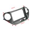 9 inch Car Radio Fascia Panel for Hyundai I10 2014-2017 Stereo Dash Frame view 3
