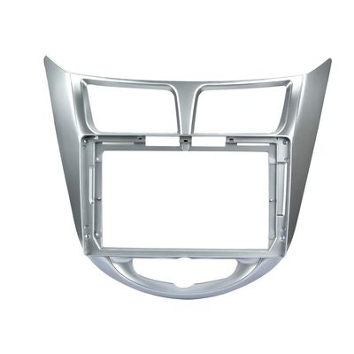 9 inch Car Radio Fascia for Hyundai Solaris Accent Verna 2010-2016 Stereo Dash Frame