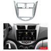 9 inch Car Radio Fascia for Hyundai Solaris Accent Verna 2010-2016 Stereo Dash Frame view 2